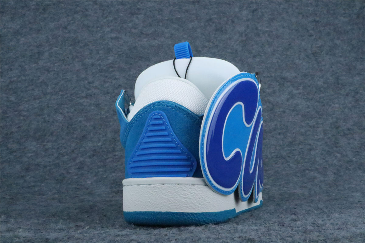 (Value Version) Lanvin Curb Patch Sneakers 'Bright Blue'