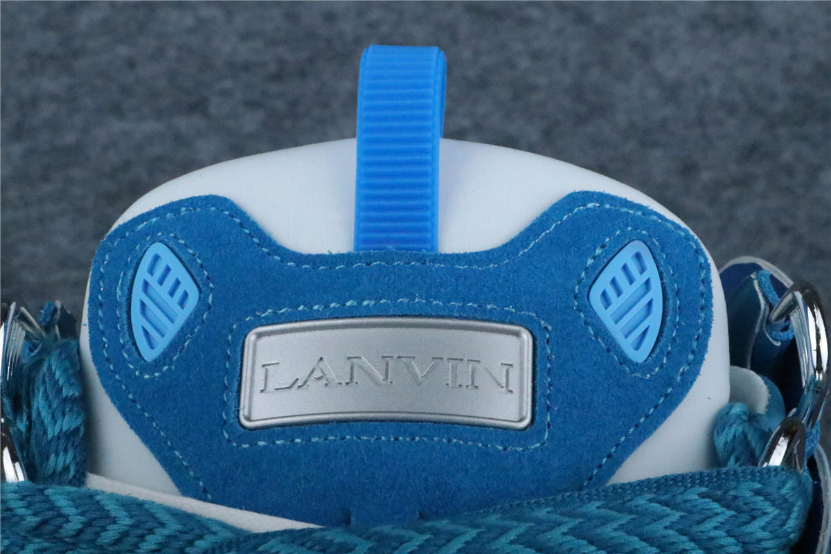 (Value Version) Lanvin Curb Patch Sneakers 'Bright Blue'