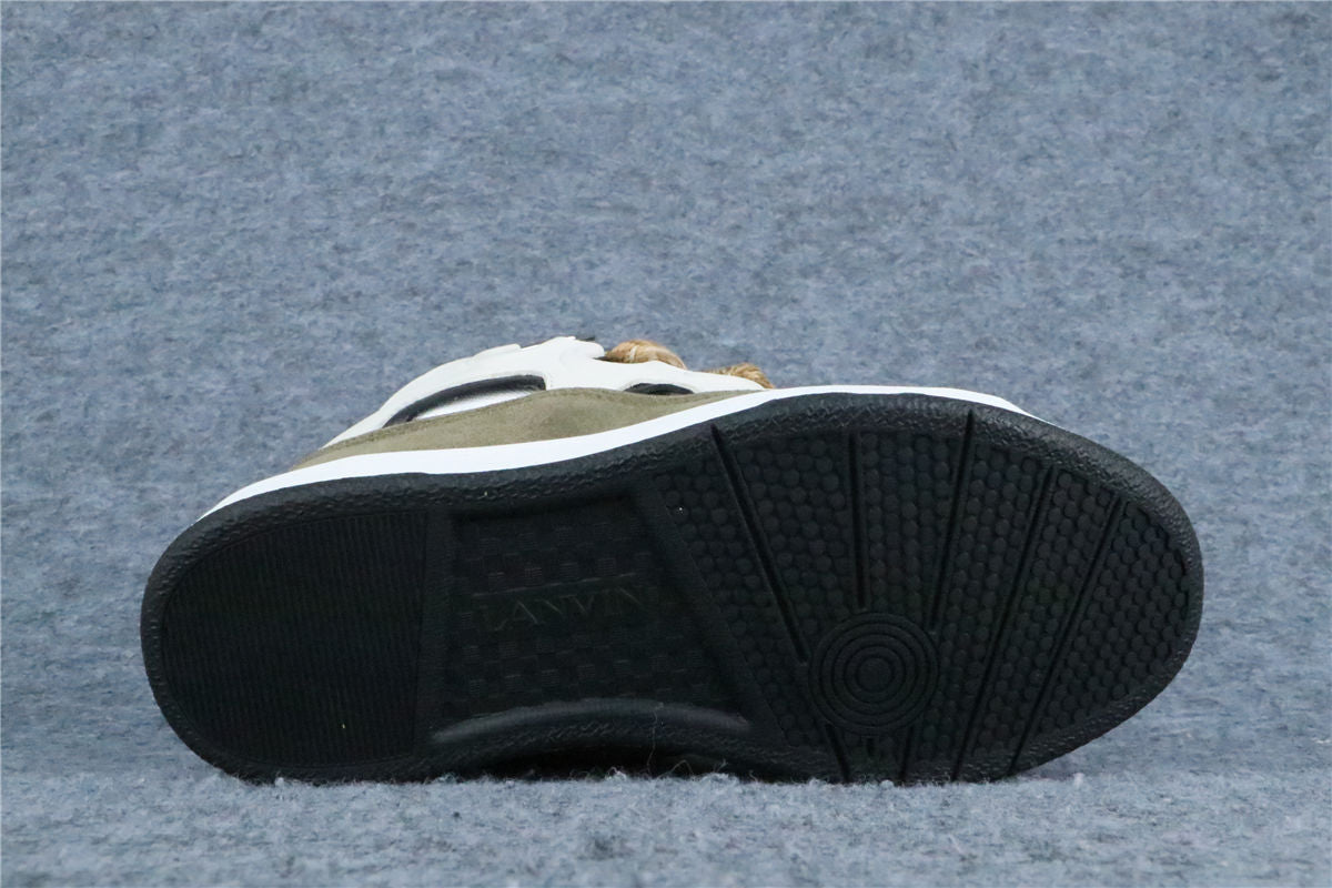 (Value Version) Lanvin Curb Sneakers 'Blanc Kaki'