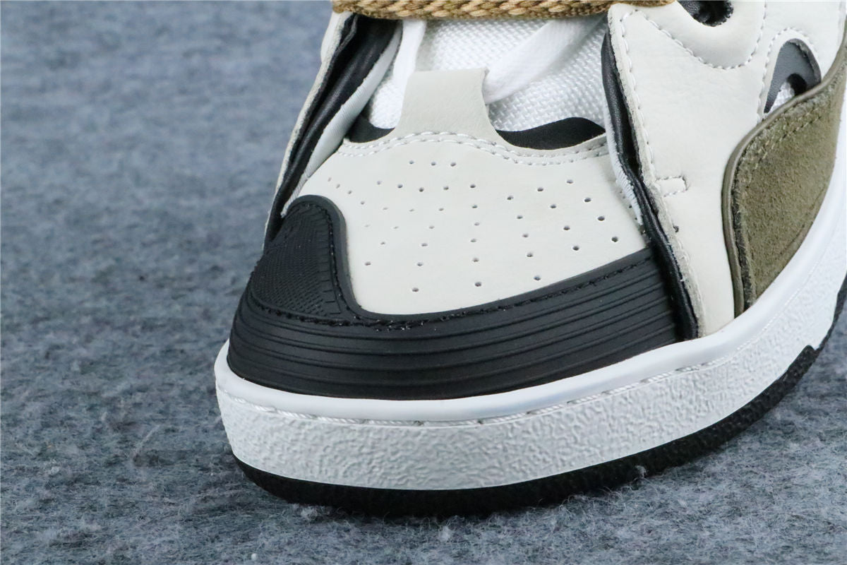 (Value Version) Lanvin Curb Sneakers 'Blanc Kaki'