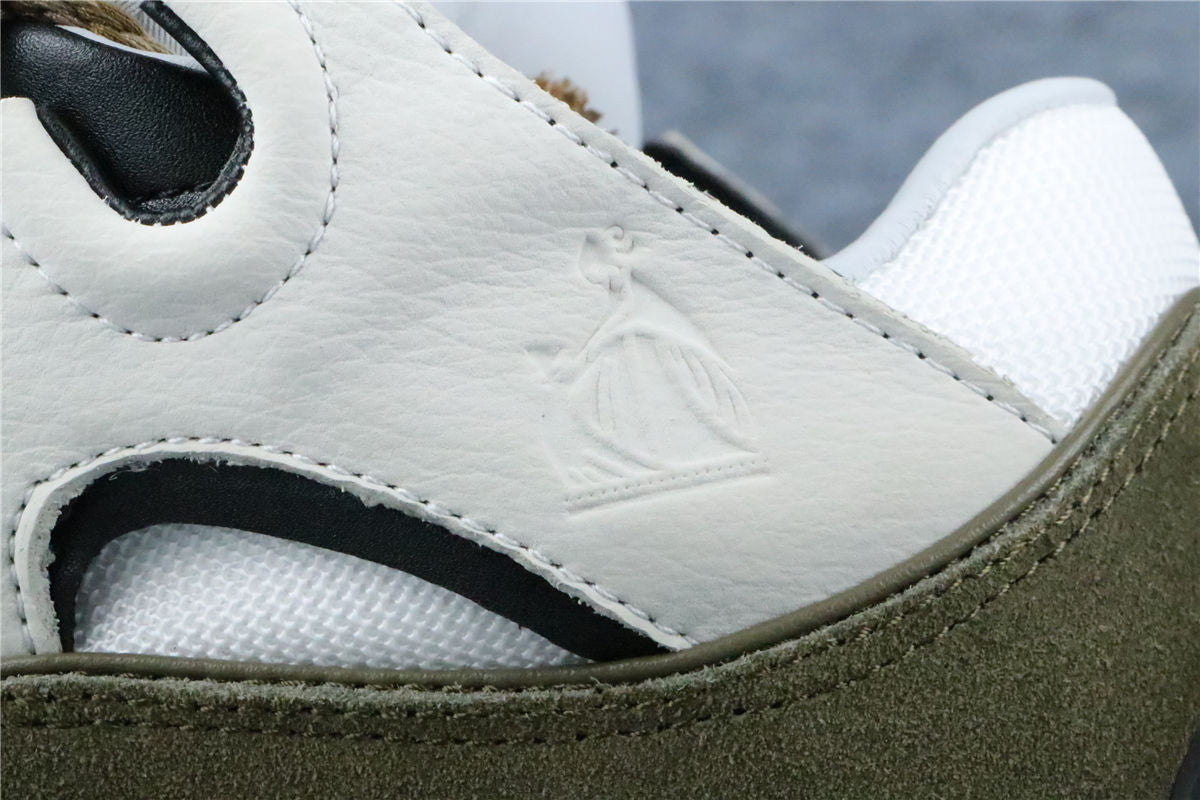 (Value Version) Lanvin Curb Sneakers 'Blanc Kaki'