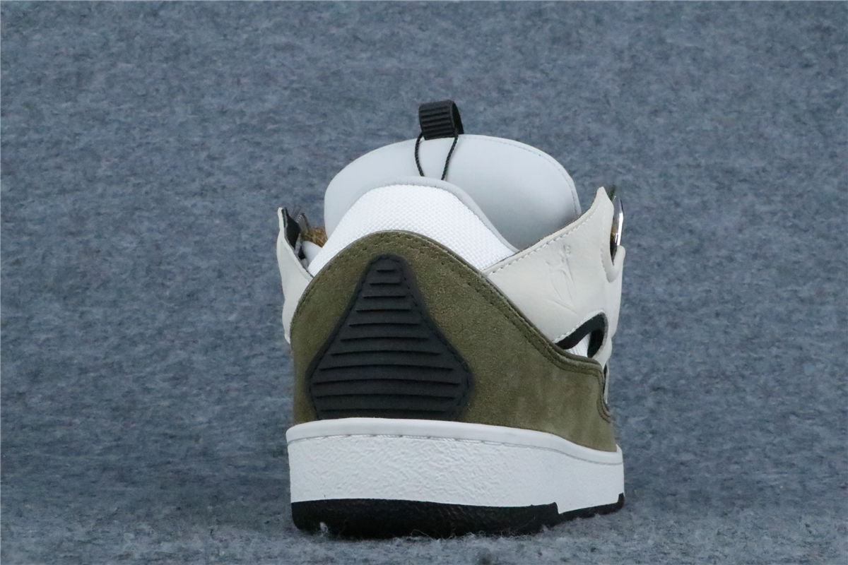 (Value Version) Lanvin Curb Sneakers 'Blanc Kaki'