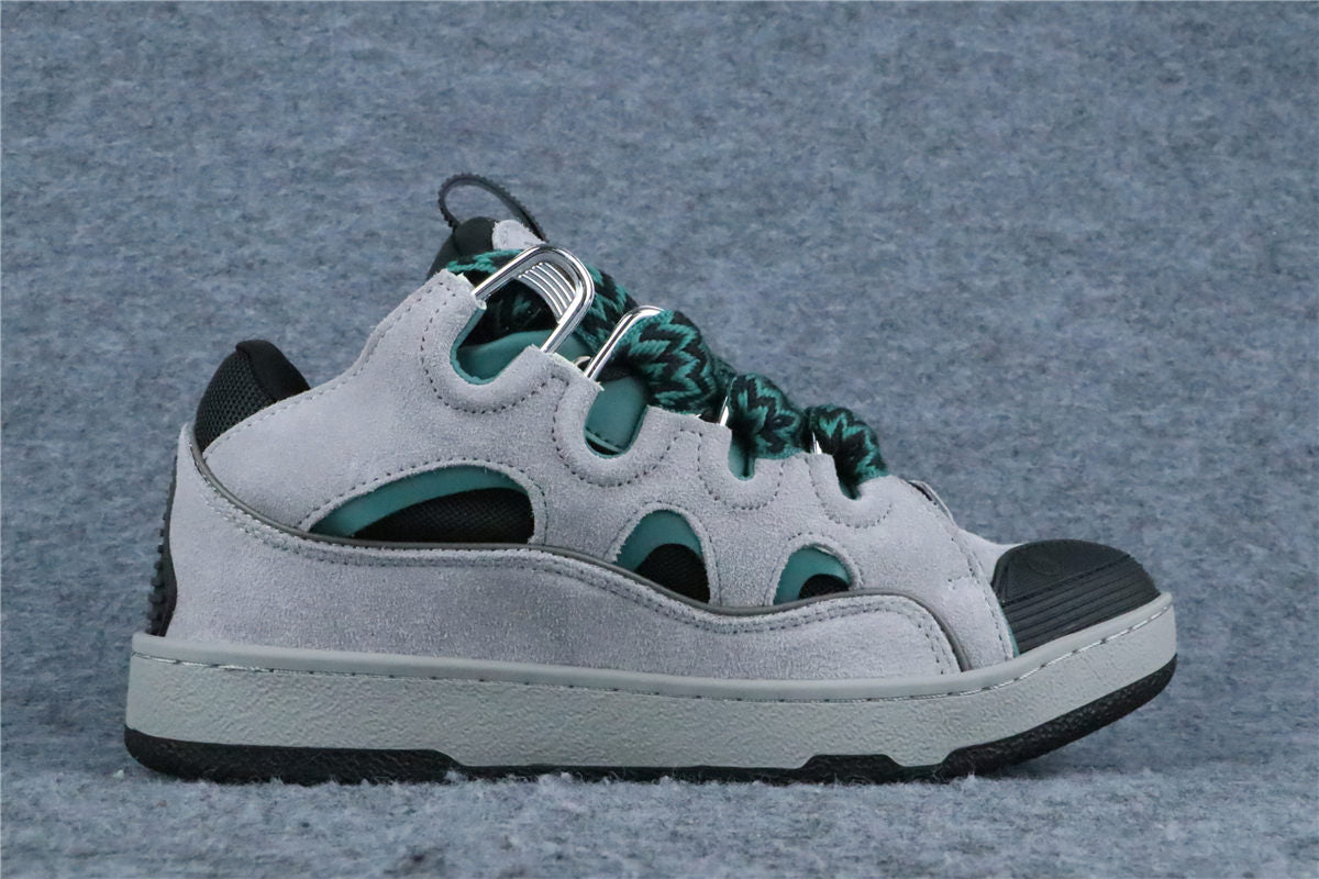 (Value Version) Lanvin Curb Patch Sneakers 'Green'