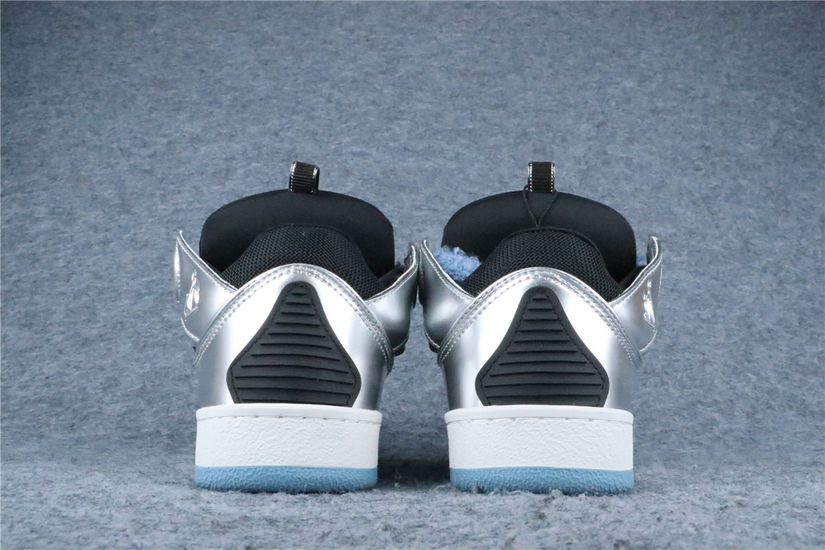 (Value Version) Lanvin Curb Sneaker 'Metallic Effect - Silver'