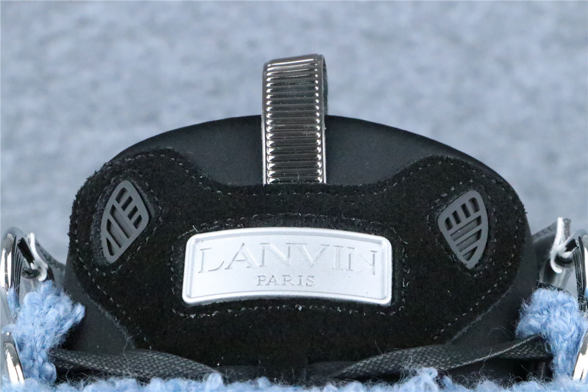 (Value Version) Lanvin Curb Sneaker 'Metallic Effect - Silver'