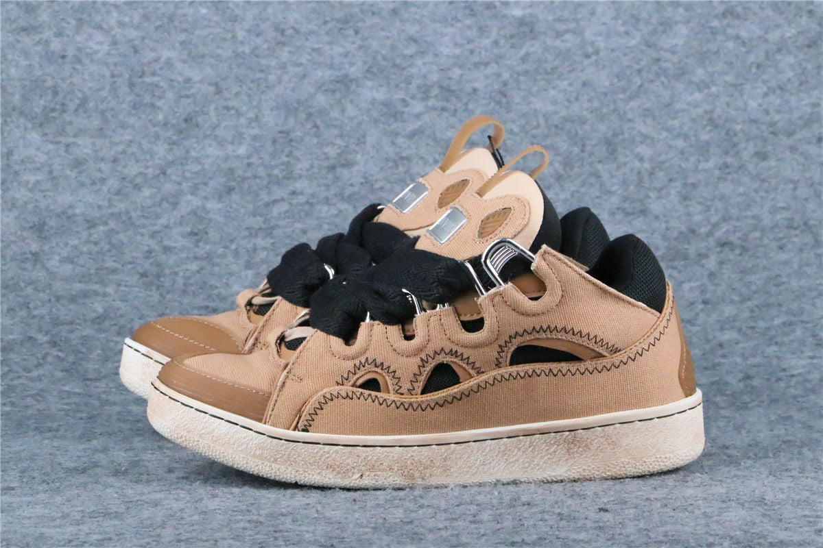 (Value Version) Lanvin Curb Sneaker 'Camel Amber'