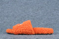 Balenciaga Furry Open Mule 'Pop Orange White Red'
