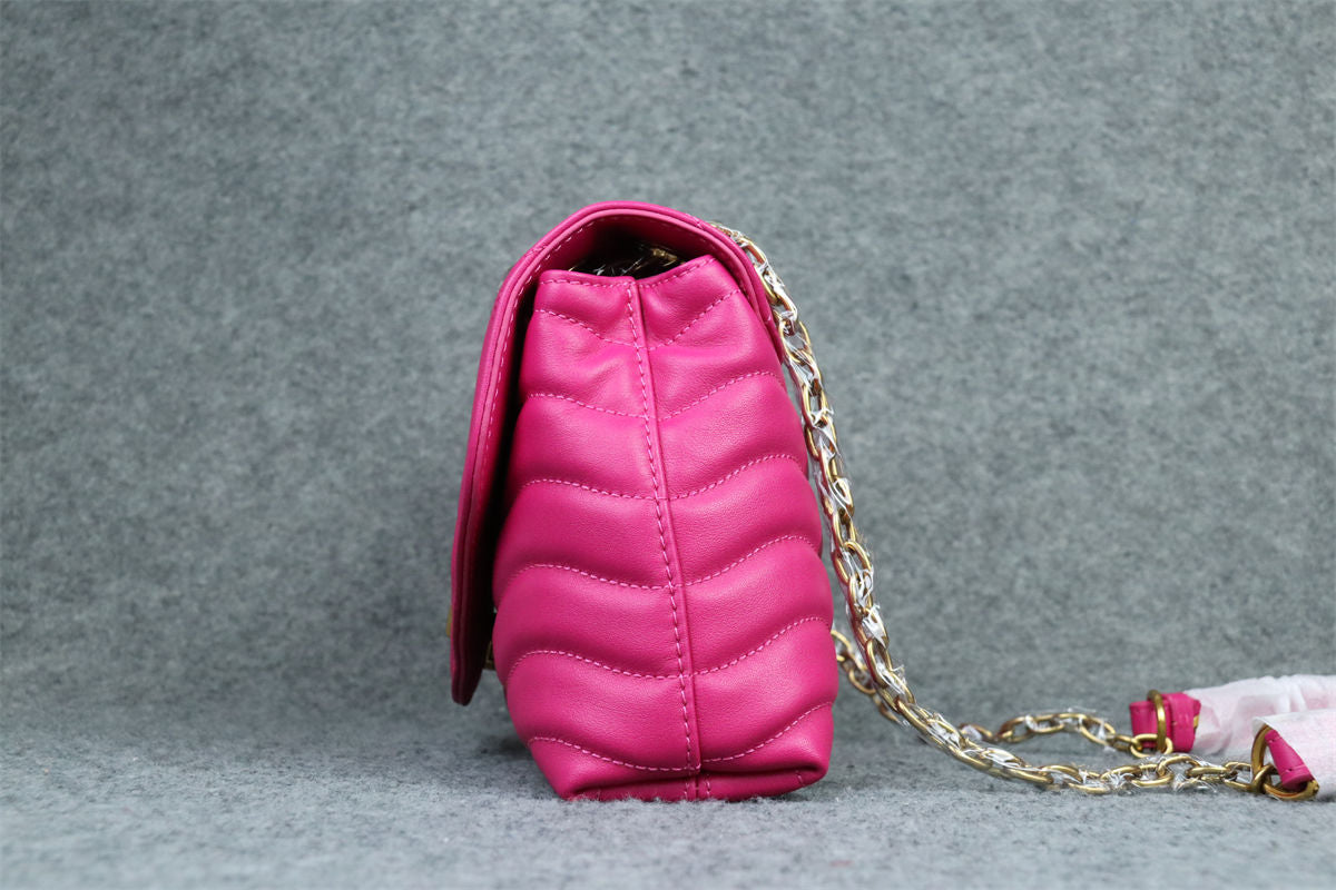 LV New Wave Chain Bag MM 'Pink'