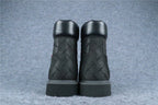 Supreme x Timberland 6 Inch Premium Waterproof Boot 'Embossed Diamond Plate - Black'