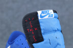 Custom Air Jordan 1 Retro Low OG SP x Fragment x Travis Scott 'Blue'