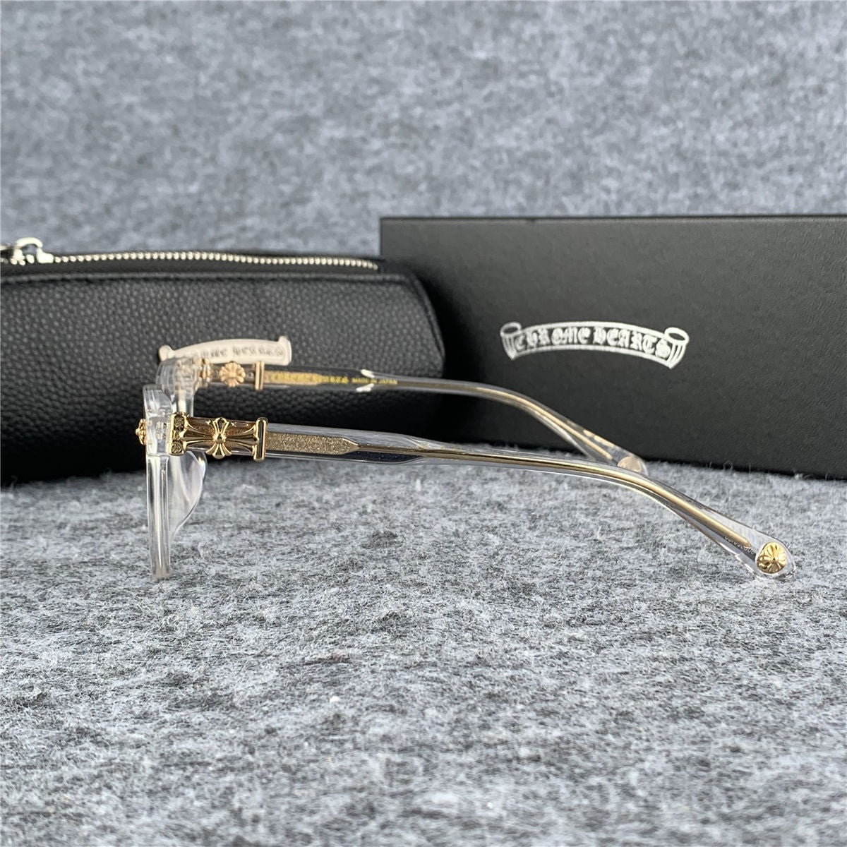 Chrome Hearts Cox Ucker Glasses 'Black'