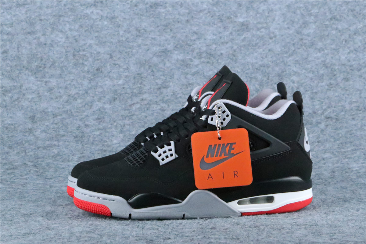Air Jordan 4 Retro OG 'Bred' 2026 (US Warehouse, No QC)