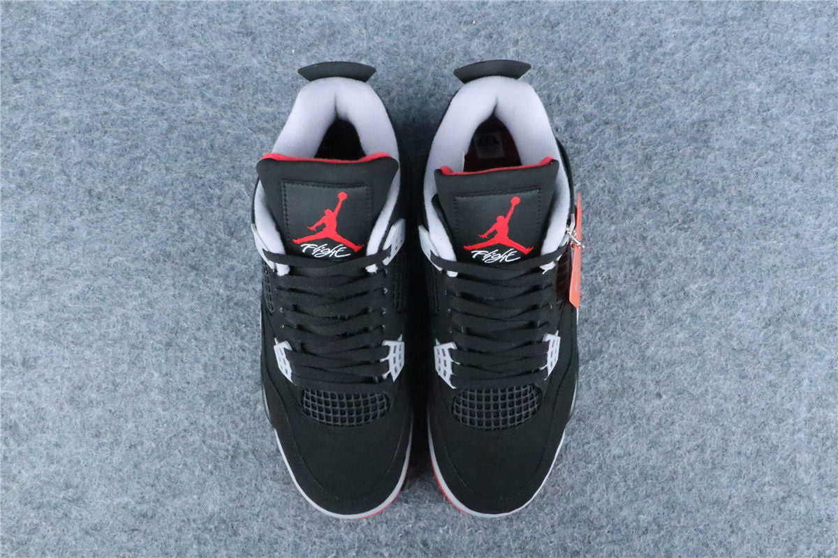 Air Jordan 4 Retro OG 'Bred' 2026 (US Warehouse, No QC)
