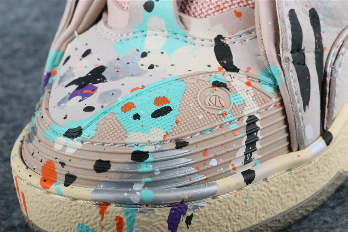 (Value Version) Gallery Dept. x Lanvin Curb Light Sneakers 'Paint Drip - Pale Pink'