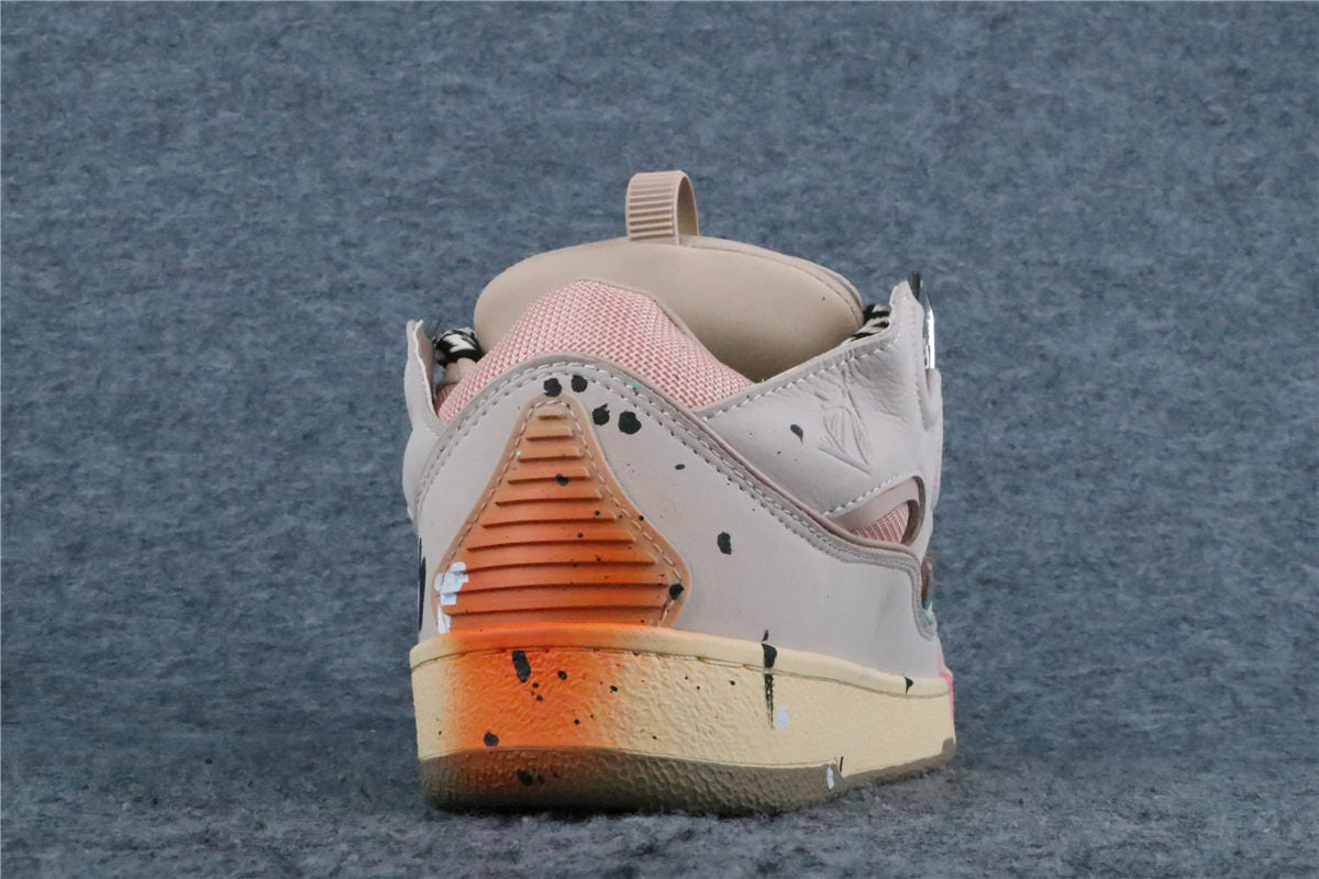 (Value Version) Gallery Dept. x Lanvin Curb Light Sneakers 'Paint Drip - Pale Pink'