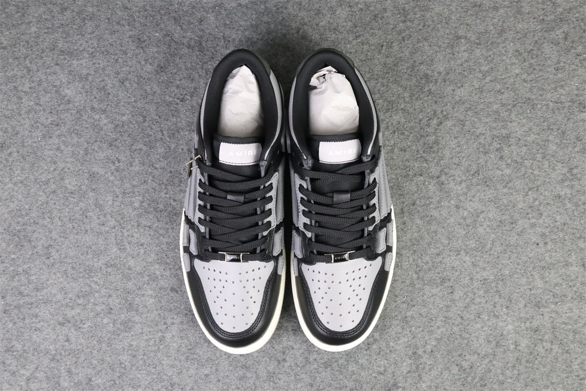 Amiri Skel Top Low 'Black Grey'