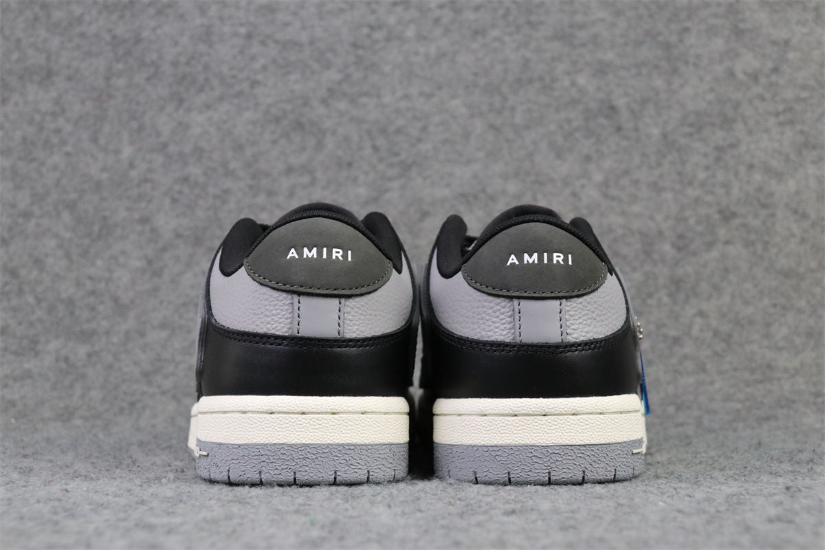 Amiri Skel Top Low 'Black Grey'