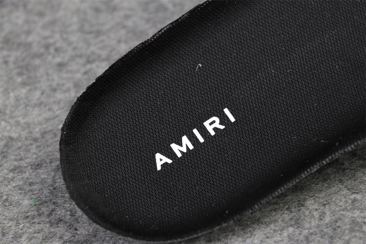 Amiri Skel Top Low 'Black Grey'