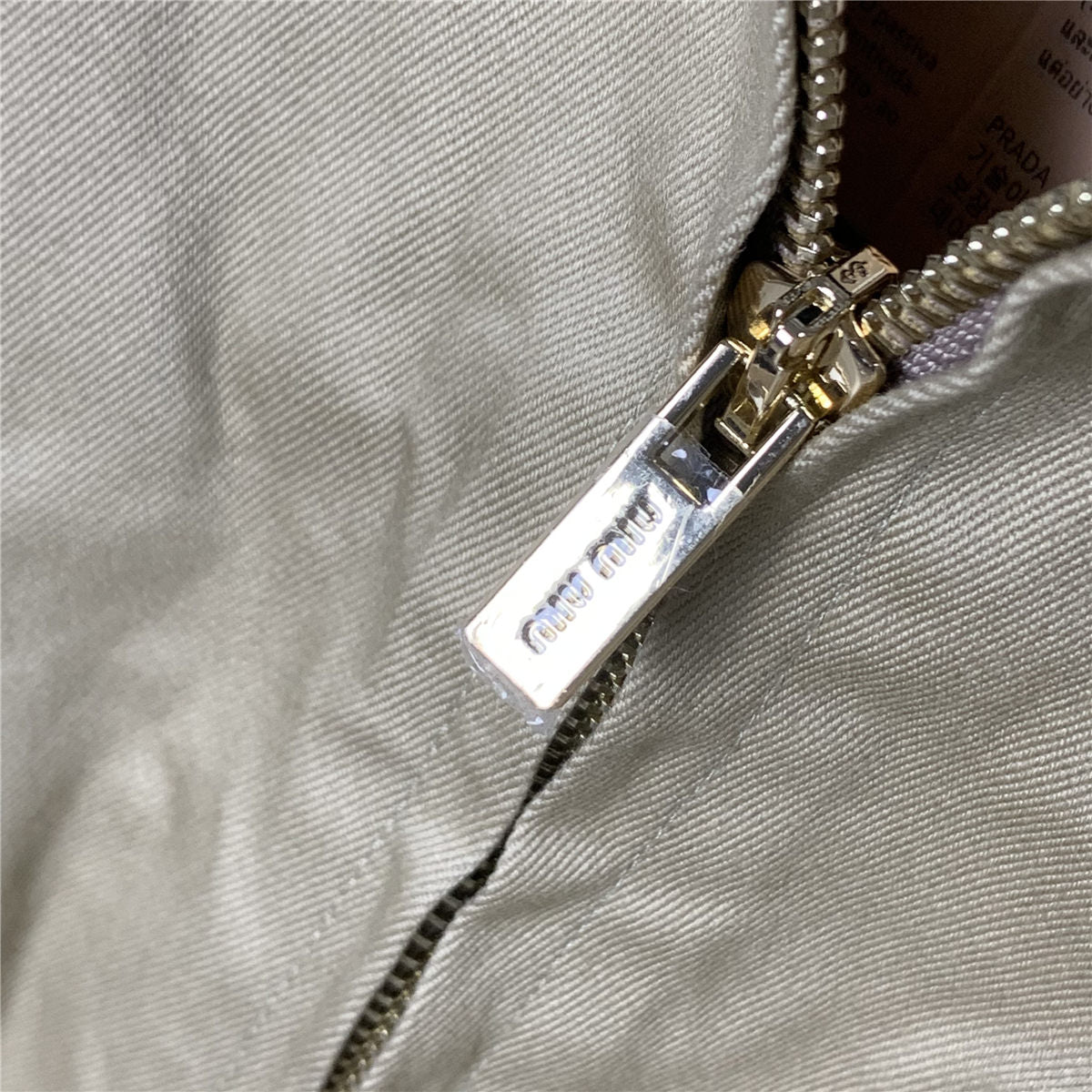 Miu Miu Chino Blouson Jacket 'Cord'