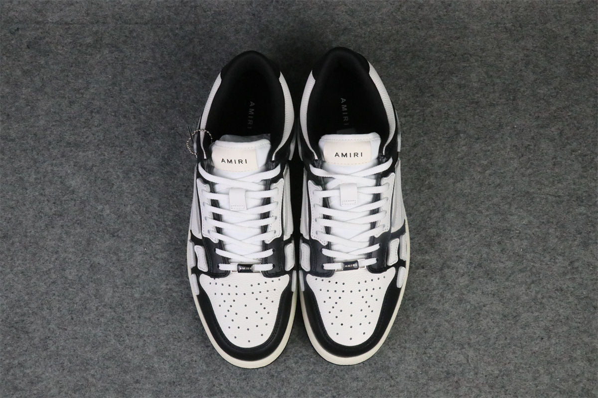 Amiri Skel Top Low 'Black White'