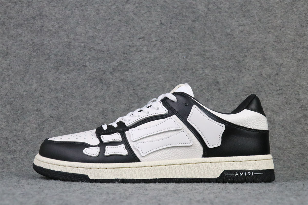 Amiri Skel Top Low 'Black White'