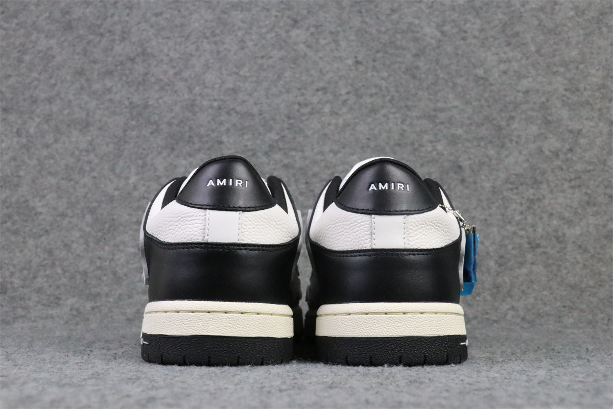 Amiri Skel Top Low 'Black White'