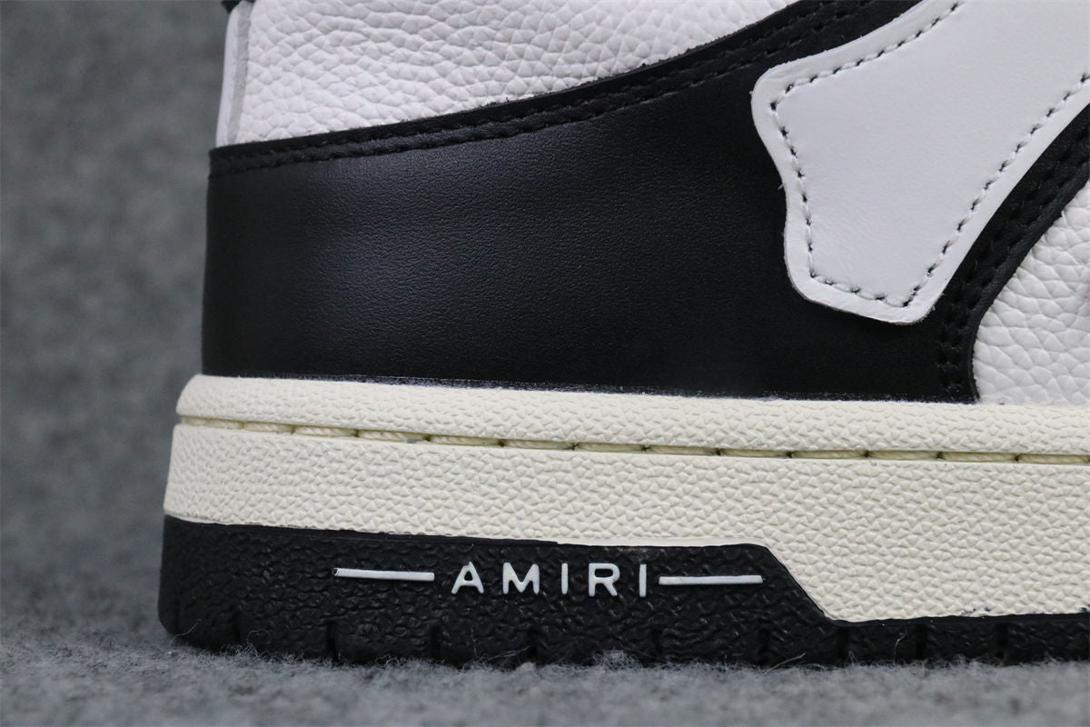 Amiri Skel Top Low 'Black White'