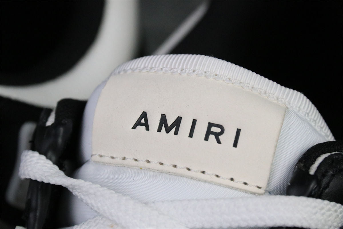 Amiri Skel Top Low 'Black White'