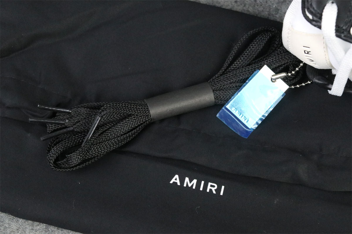 Amiri Skel Top Low 'Black White'