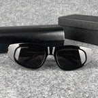 Balenciaga BB0095S 001 Sunglasses 'Black Gold'