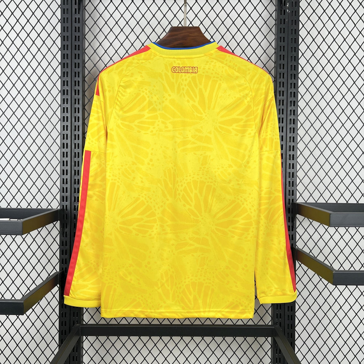 Colombia World Cup 2026 Long Sleeve Home Kit  (Please put your preferred number and name in the order note)
