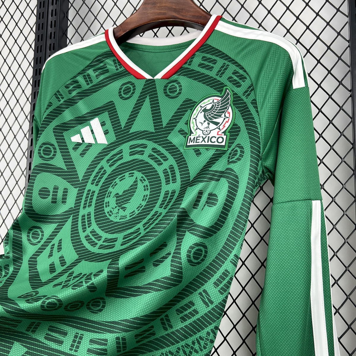 Mexico World Cup 2026 Long Sleeve Home Kit  (Please put your preferred number and name in the order note)