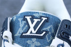 LV Trainer Monogram Denim 'White Blue' (B-Grade Version)