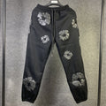 Denim Tears Mono Wreath Sweatpants 'Black'