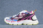 Off-White Be Right Back Mesh Sneakers 'Magenta Royal Blue'