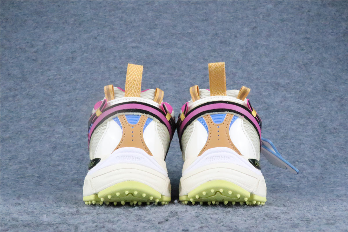 Off-White Be Right Back Mesh Sneakers 'Magenta Royal Blue'