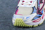 Off-White Be Right Back Mesh Sneakers 'Magenta Royal Blue'