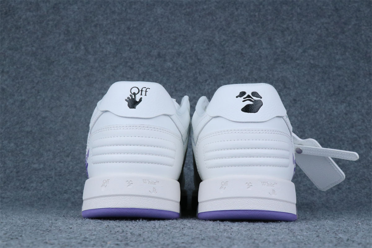 Off-White Out of Office 'For Walking - White Purple'