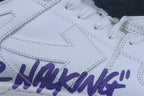 Off-White Out of Office 'For Walking - White Purple'