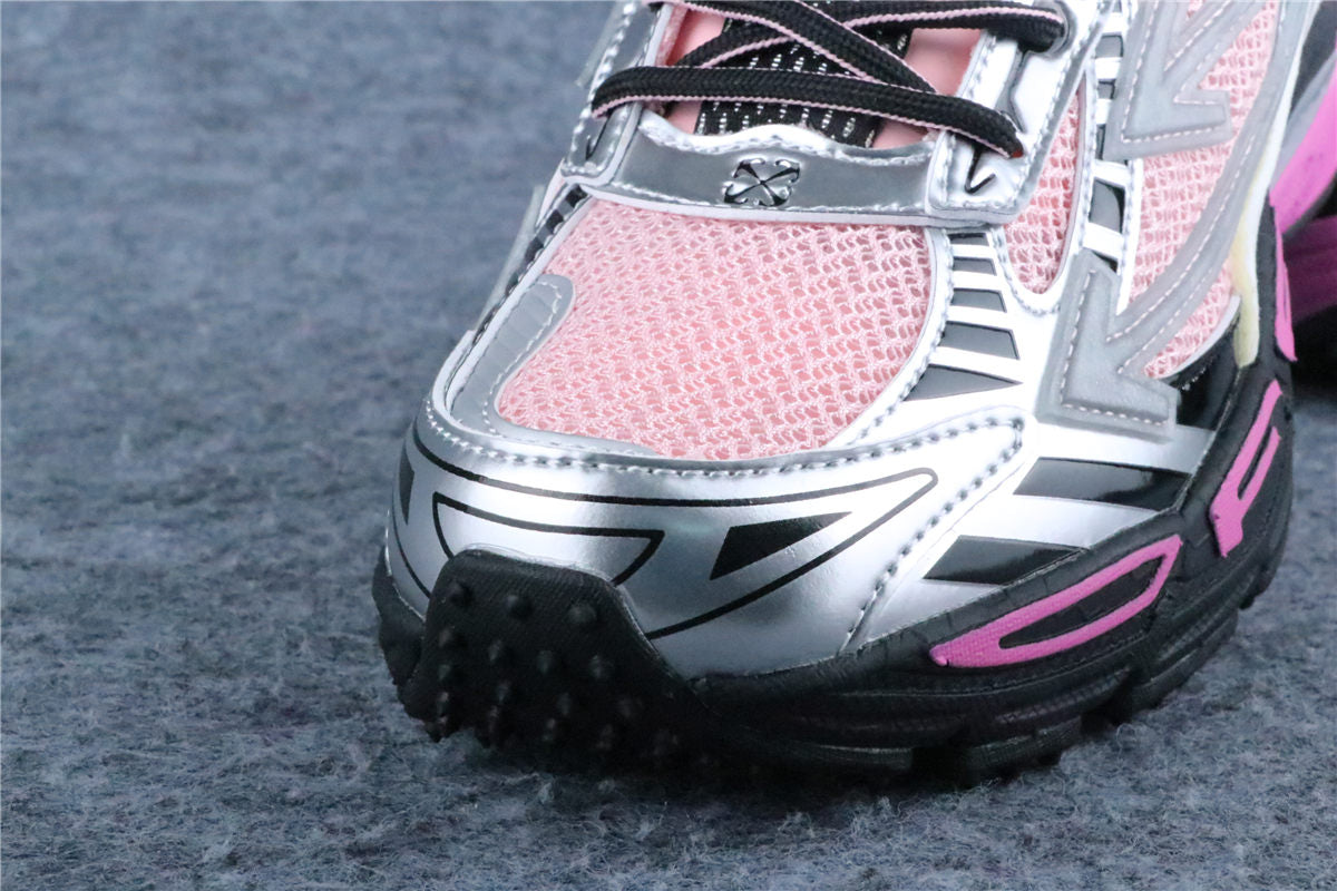 Off-White Be Right Back Mesh Sneakers 'Pink'