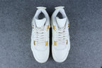 Wmns Air Jordan 4 Retro 'Metallic Gold'