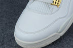 Wmns Air Jordan 4 Retro 'Metallic Gold'