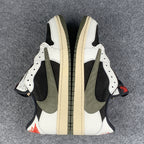 Travis Scott x Wmns Air Jordan 1 Low OG 'Olive' (B-Grade Version)