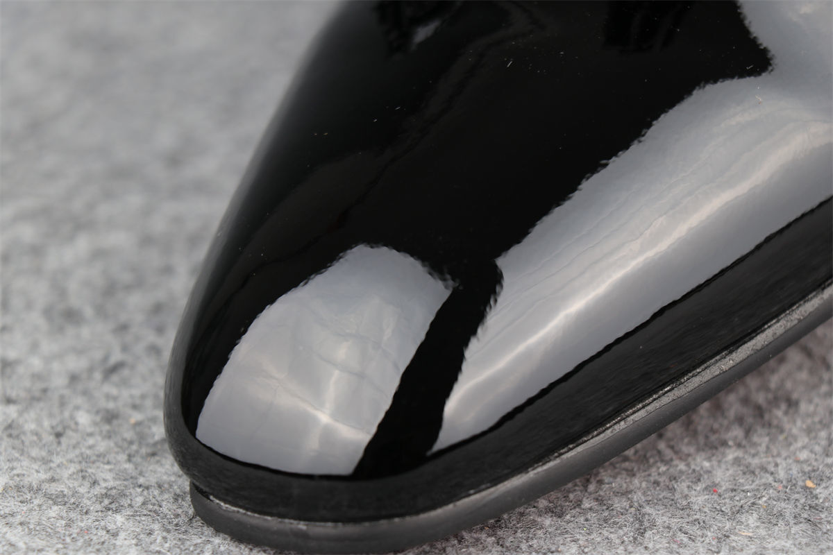 CL Dandelion Tassel Loafers ‘Black Patent Leather'